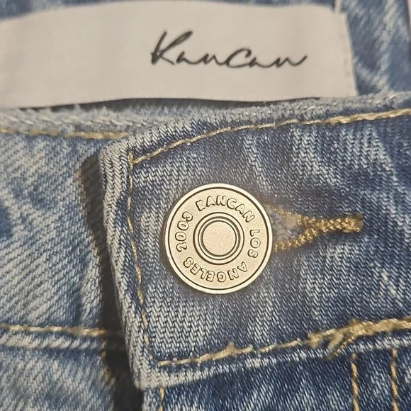 NWT Kancan High-Rise Denim Shorts - Picture 5 of 8